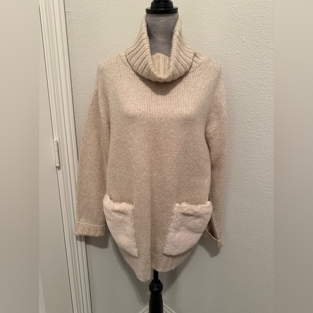 Magaschoni Oversized Turtleneck Sweater | S